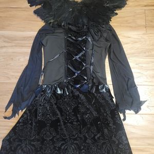 Girls dark Angel Costume